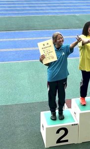 ⑧砲丸投　2位　出野
